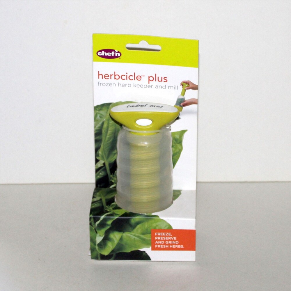 Chef’n Herbcicle Plus frozen herb keeper and mill kitchen gadget cooking tool